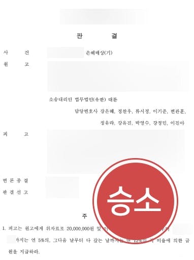 [울산이혼변호사 조력사례] 불륜민사소송 통해 상간남에게 2천만의 위자료 받아내기에 성공하다 